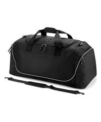 Quadra Teamwear Jumbo Kit Bag - Black/Light Grey