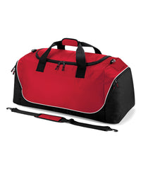 Quadra Teamwear Jumbo Kit Bag - Classic Red/Black/White