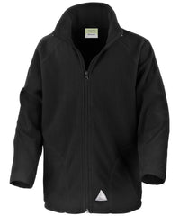 Result Core Junior Microfleece Jacket - Black