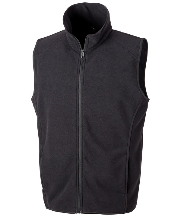 Result Core Microfleece Gilet - Black