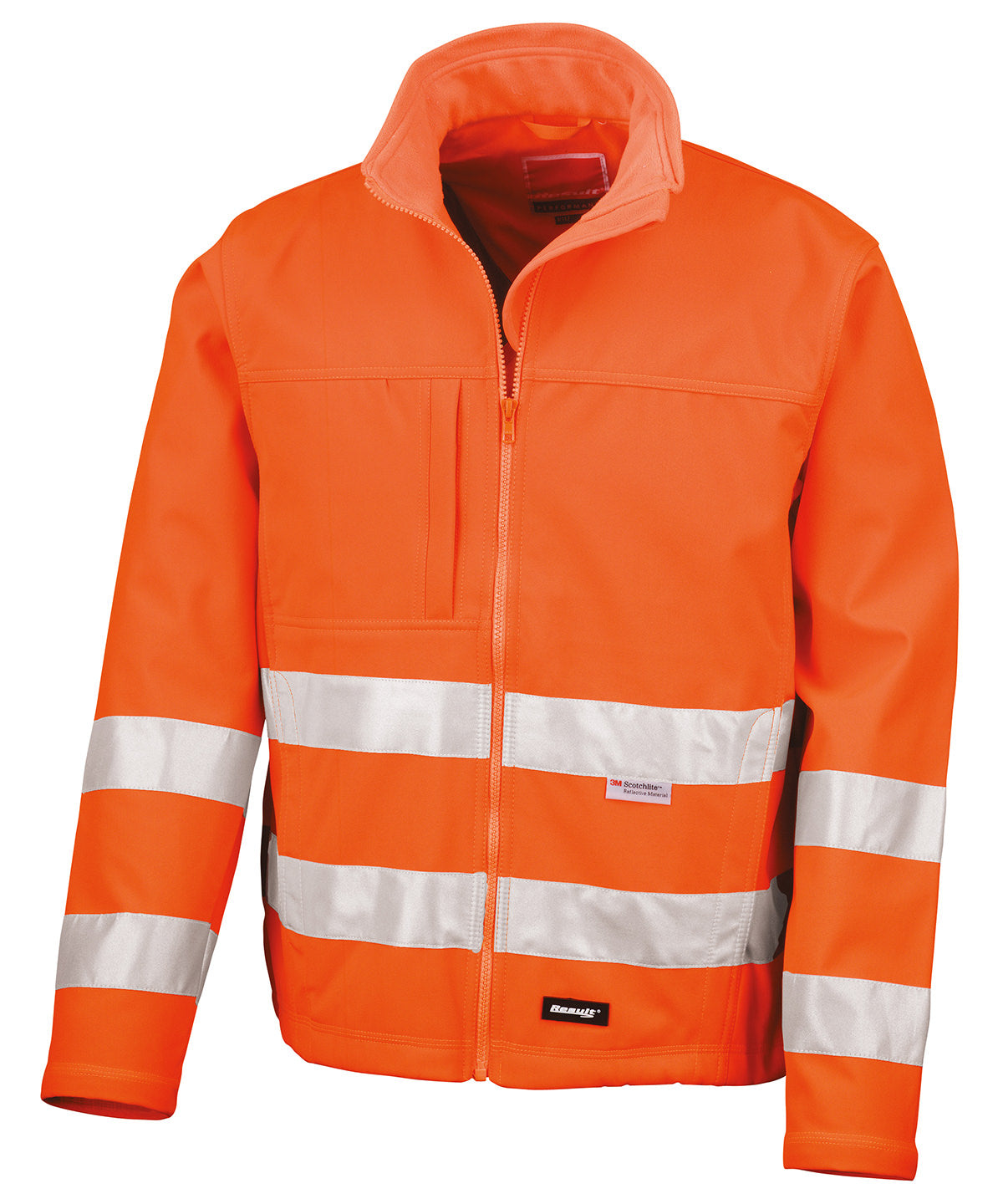 Result High-viz Softshell Jacket - Fluorescent Orange