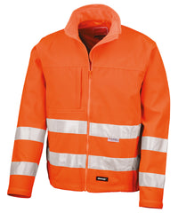 Result High-viz Softshell Jacket - Fluorescent Orange
