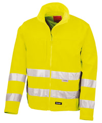 Result High-viz Softshell Jacket - Fluorescent Yellow