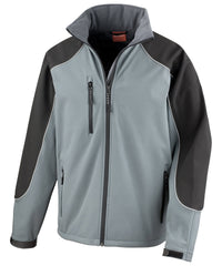Result Hooded Softshell Jacket - Grey/Black