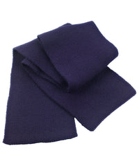 Resultwinteressentials Classic Heavy Knit Scarf - Navy