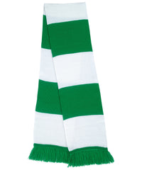 Resultwinteressentials Team Scarf - Kelly Green/White