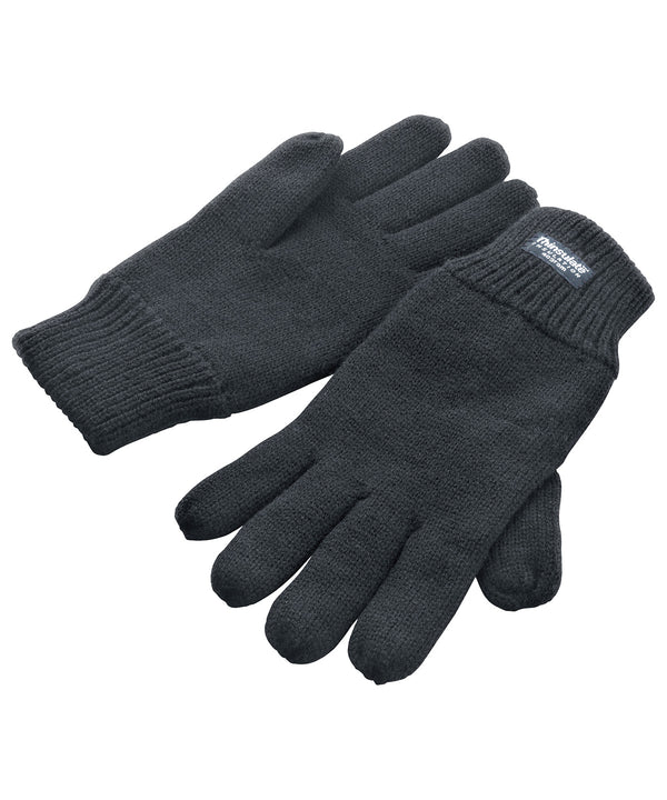 Resultwinteressentials Classic Fully-lined Thinsulate™ Gloves - Charcoal