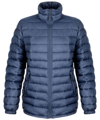 Resulturbanoutdoor Women's Ice Bird Padded Jacket - Navy