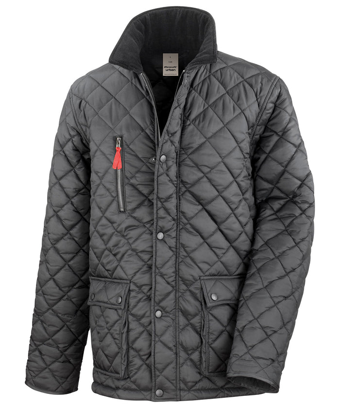 Resulturbanoutdoor Urban Cheltenham Gold Jacket - Black