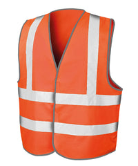 Result Core Safety Motorway Vest - Fluorescent Orange