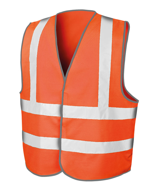 Result Core Safety Motorway Vest - Fluorescent Orange