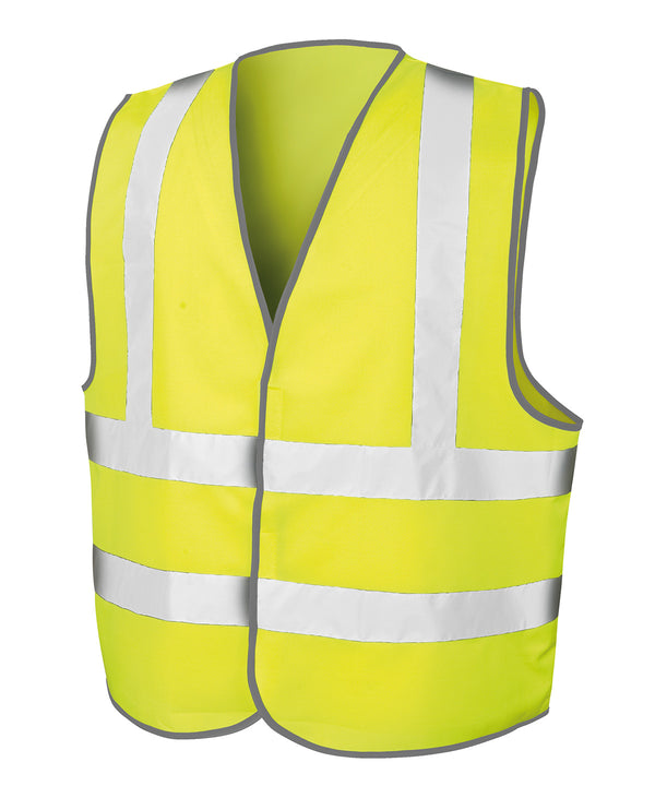 Result Core Safety Motorway Vest - Fluorescent Yellow