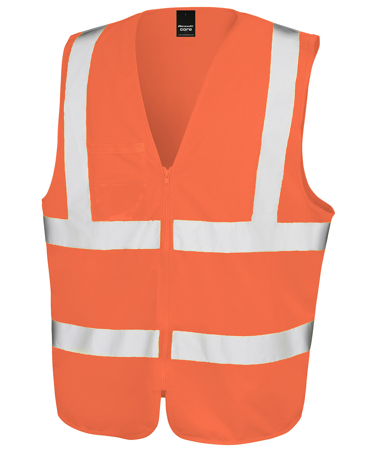 Result Core Zip Id Safety Tabard - Orange