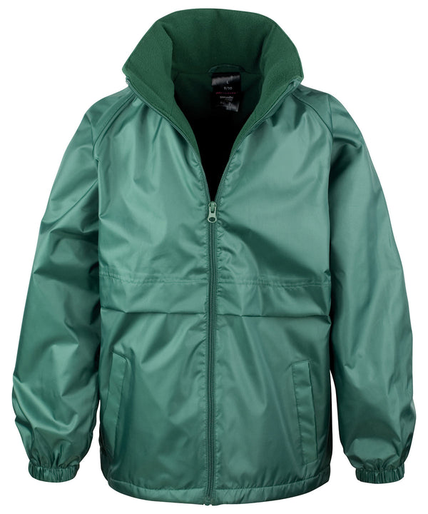 Result Core Junior Microfleece Lined Jacket - Bottle