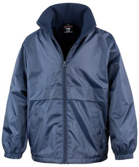 Result Core Junior Microfleece Lined Jacket - Navy