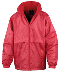 Result Core Junior Microfleece Lined Jacket - Red