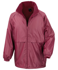Result Core Microfleece Lined Jacket - Burgundy