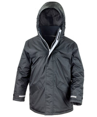 Result Core Junior Channel Parka - Black