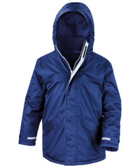 Result Core Junior Channel Parka - Royal
