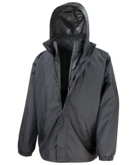 Result Core 3-in-1 Jacket with Quilted Bodywarmer - Black