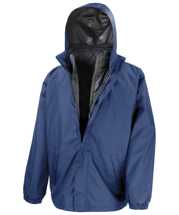 Result Core 3-in-1 Jacket with Quilted Bodywarmer - Navy