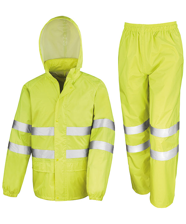 Result High-viz Waterproof Suit - Yellow