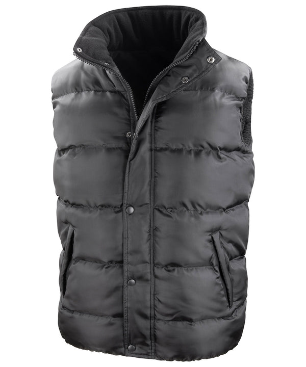 Result Core Nova Lux Padded Gilet - Black