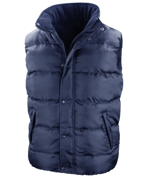 Result Core Nova Lux Padded Gilet - Navy