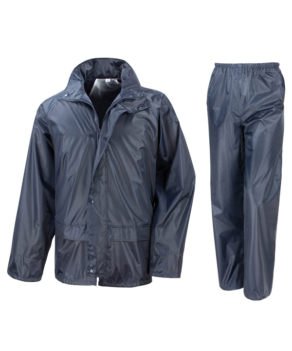 Result Core Junior Rain Suit - Navy