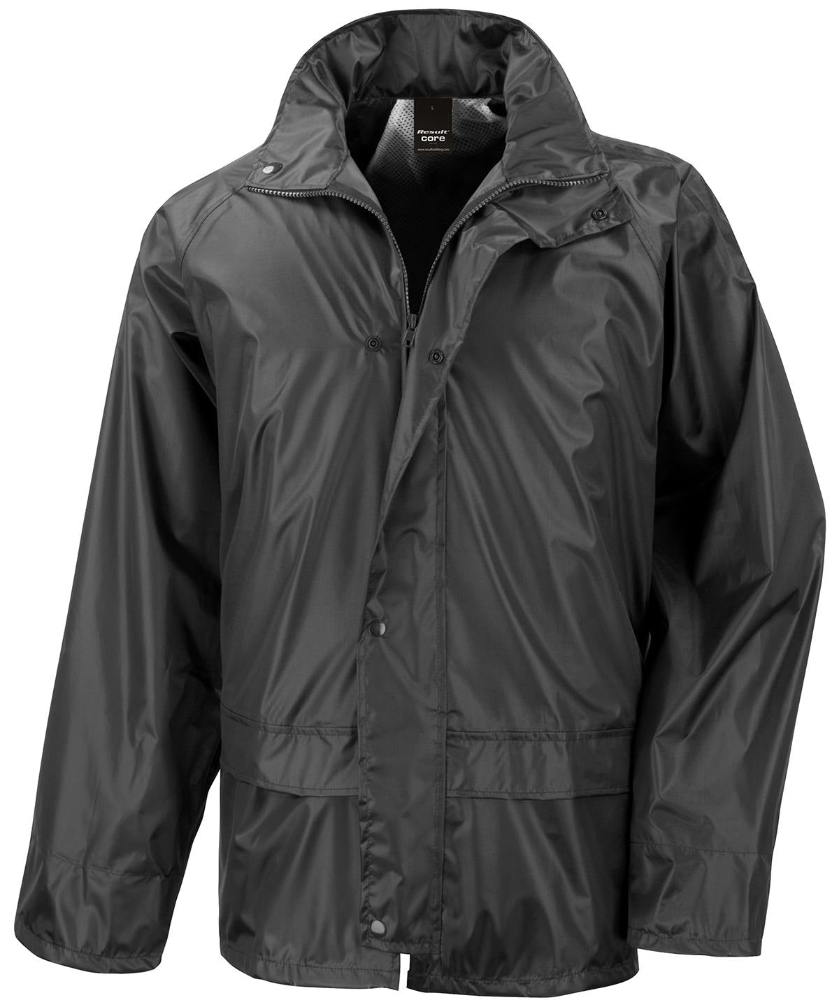 Result Core Rain Jacket - Black