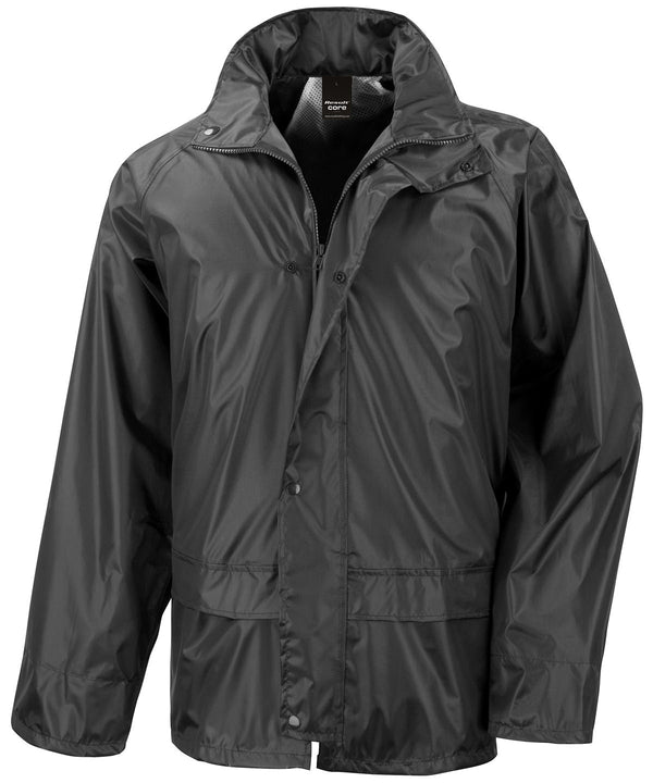 Result Core Rain Jacket - Black