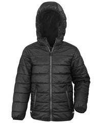 Result Core Junior Soft Padded Jacket - Black