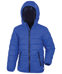 Result Core Junior Soft Padded Jacket - Royal/Navy