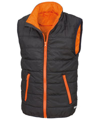 Result Core Junior Bodywarmer - Black/Orange