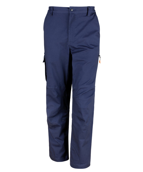 Result Work-Guard Sabre Stretch Trousers - Navy