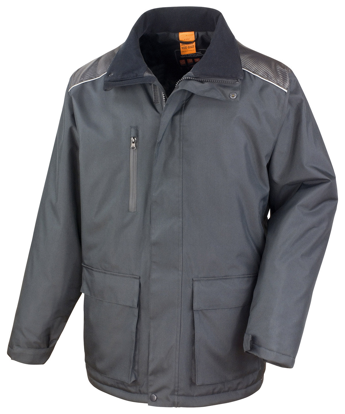 Result Work-Guard Vostex Long Coat - Black