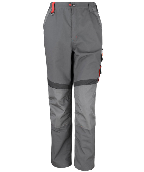 Result Work-Guard Technical Trousers - Grey/Black