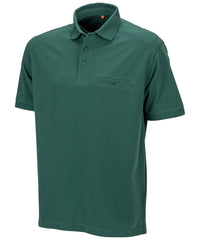 Result Work-Guard Apex Pocket Polo Shirt - Bottle Green