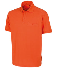 Result Work-Guard Apex Pocket Polo Shirt - Orange