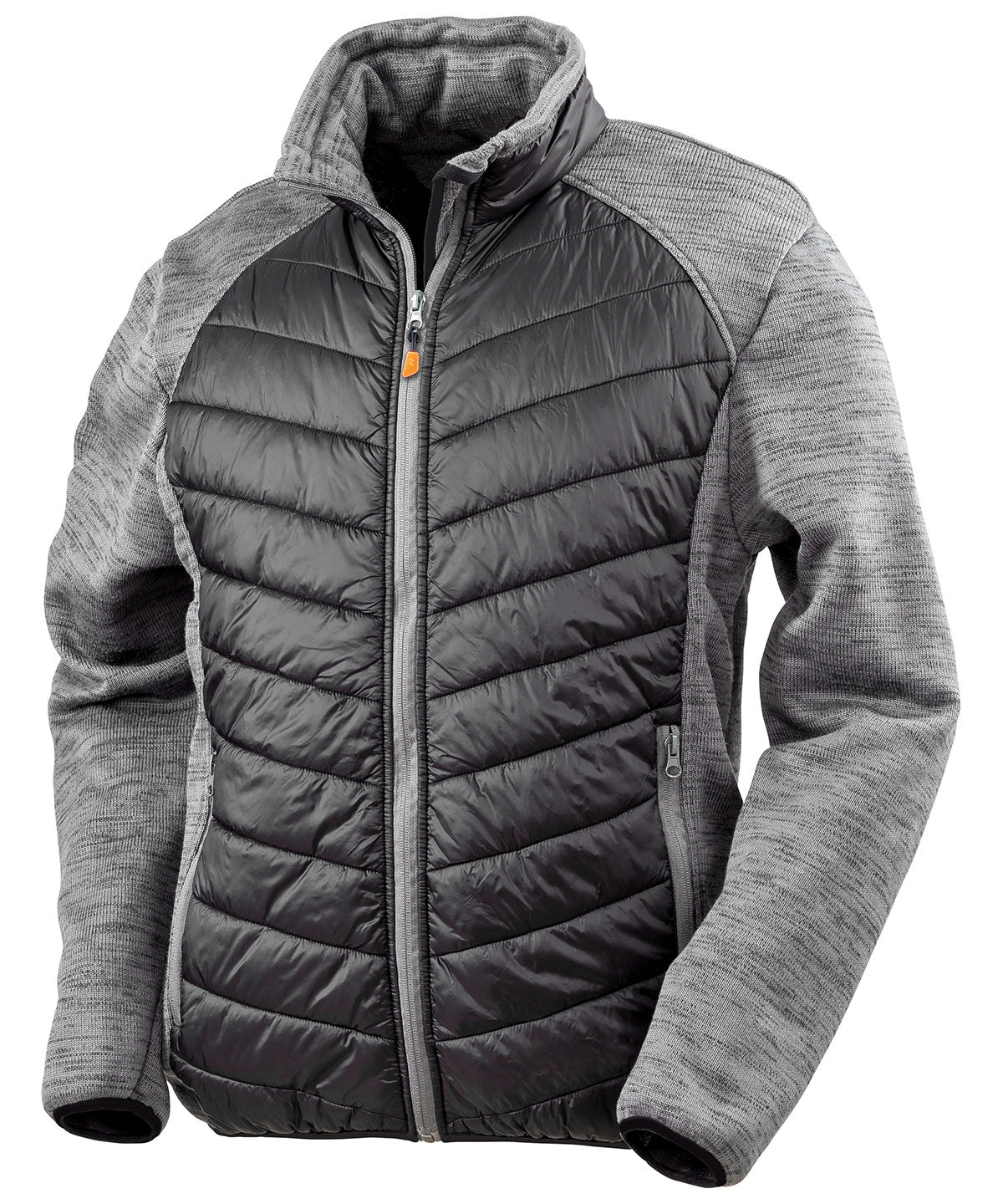 Result Elevator Jacket - Black/Grey Marl