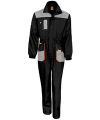 Result Work-Guard Lite Coverall - Black/Grey/Orange