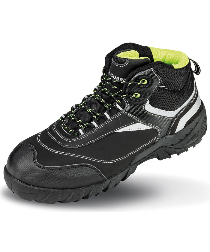 Result Work-Guard Blackwatch Safety Boot - Black/Silver