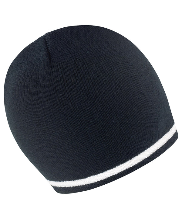 Resultwinteressentials National Beanie - Black/White