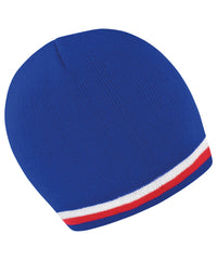 Resultwinteressentials National Beanie - Blue/White/Red
