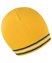 Resultwinteressentials National Beanie - Gold/Green/White
