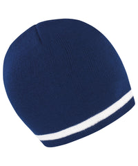 Resultwinteressentials National Beanie - Navy/White