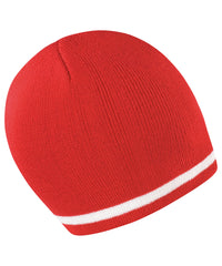 Resultwinteressentials National Beanie - Red/White