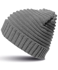 Resultwinteressentials Braided Hat - Cool Grey