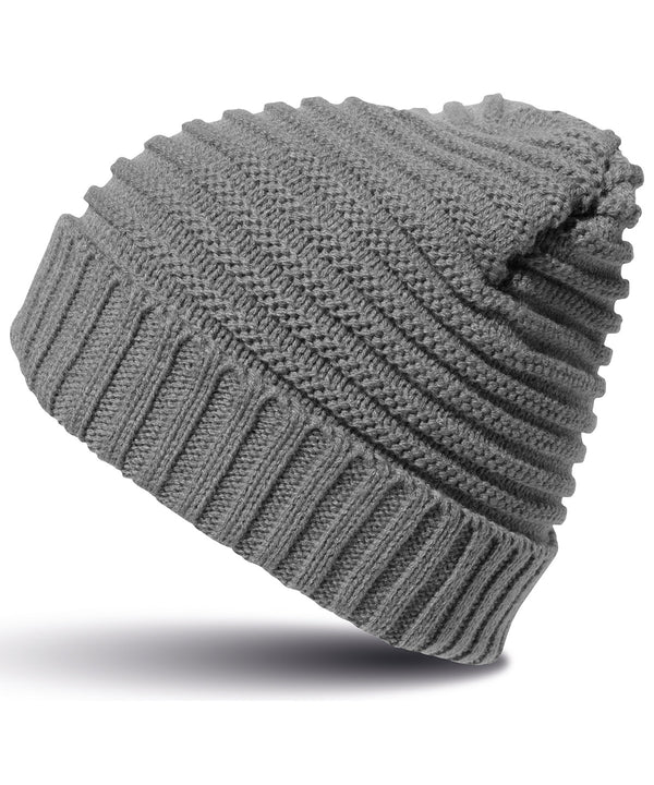 Resultwinteressentials Braided Hat - Cool Grey