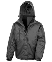 Result 3-in-1 Journey Jacket with Softshell Inner - Black/Black